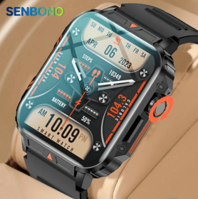 L81 Outdoor Sports Square Smartwatch Answer Call Big Battery Fitness Tracker Waterproof Smartwatch Men For IOS Android