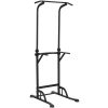 VEVOR Power Tower Dip Station, 10-Level Height Adjustable Pull Up Bar Stand