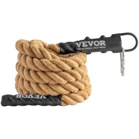 VEVOR 1.5"x15FT Gym Climbing Rope Fitness Strength Training Rope Home Exercise