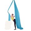 VEVOR Aerial Yoga Hammock & Swing, 5.5 Yards, Aerial Yoga Starter Kit with 100gsm Nylon Fabric, Full Rigging Hardware & Easy Set-up Guide