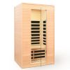 Hemlock Two-person far infrared roof embedded indoor sauna room