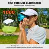 VEVOR Golf Rangefinder, 1000 Yards Laser Golfing Hunting Range Finder, 6X Magnification Distance Measuring