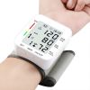 Blood Pressure Monitor Wrist Bp Monitor Large LCD Display Adjustable Wrist Cuff 5.31-7.68inch Automatic 90x2 Sets Memory for Home Use