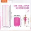 VEVOR Inflatable Gymnastics Air Mat Set, 2 PCS Tumbling Mat, Tumble Track with Electric Pump, Air Roller Barrel Gymnastics Equipment