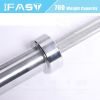 Barbell Bar for 2" Olympic Plates, Home Gym Weightlifting Bar 4Ft Solid Chrome Weight Bar 5Ft Fitness Training Curl Barbell 7.2Ft