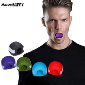 Jawline Training Thin Face Fitness Ball Facial Muscle Activate Exercise Mouth Masseter Jaw Chin Slimming Mandibular Lift Tools (Color: Black)