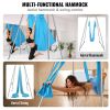 VEVOR Aerial Yoga Frame & Yoga Hammock, 9.67 ft Height Professional Yoga Swing Stand Comes with 13.1 Yards Aerial Hammock